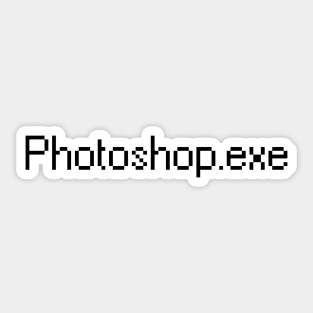 Photoshop.exe Sticker